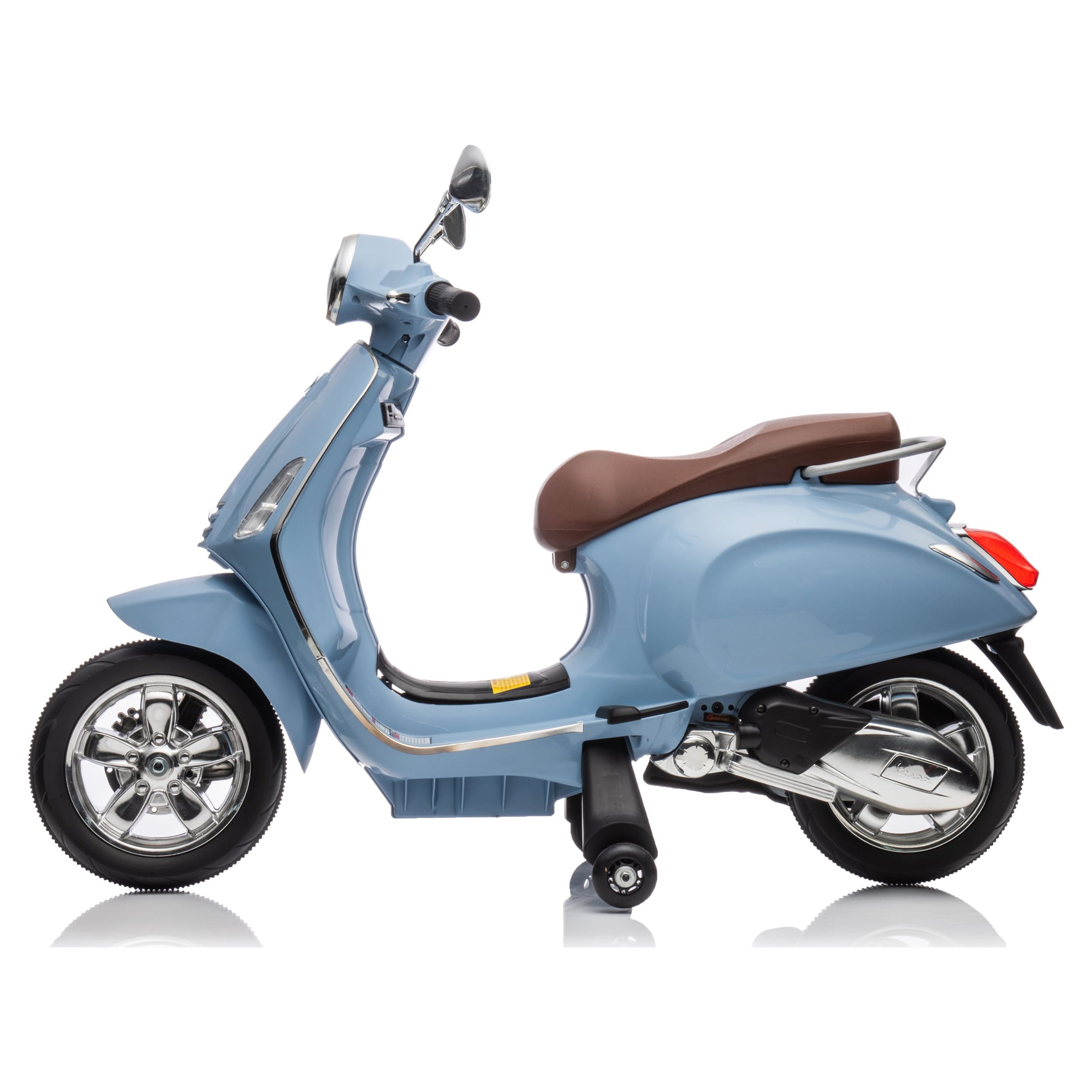Blazin' Wheels 12V Vespa GTS Super Sport Battery Operated Rideon Scooter - Unisex Toy - image 3 of 9