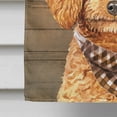 thumbnail image 4 of Carolines Treasures CK6325CHF Poodle Country Dog Flag Canvas House Size  Large multicolor, 4 of 4