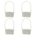 thumbnail image 1 of SHISUYAN 4Pcs Hand Baskets Flower Baskets Simple Storage Basket Home Decorative Basket, 1 of 8