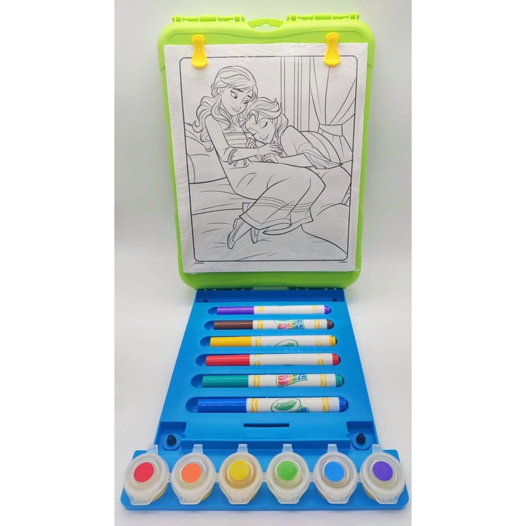 Crayola Frozen 2 Art Set: Color Wonder Travel Easel, Mess Free