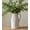 B-11"h-antique Beige, variant on Ceramic Flower Vase D-11"h-antique Black Home Decor