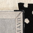 thumbnail image 5 of SAFAVIEH Kids Constantine Bunny Wool Area Rug, Black/Ivory, 5' x 8', 5 of 9