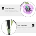 thumbnail image 3 of 12 Pcs Lampe de Pelouse Tulipe Créative LED Lampe de Jardin Décorative Extérieure, 3 of 7