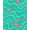 Pink, Pattern 2, variant on ODIKA 4' x 6' Machine Washable Non-Slip Area Rug, Coastal wave High Traffic Rug, Pink, 702782