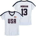 thumbnail image 1 of Icon Sports Girl's Youth USWNT Players Assn Soccer Team Short Sleeve V-Neck Game Day Jersey, 1 of 3