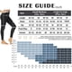 thumbnail image 5 of Black Leggings for Women Soft High Waisted Tummy Control Leggings Sports Workout Gym Running Yoga Pants, 5 of 5