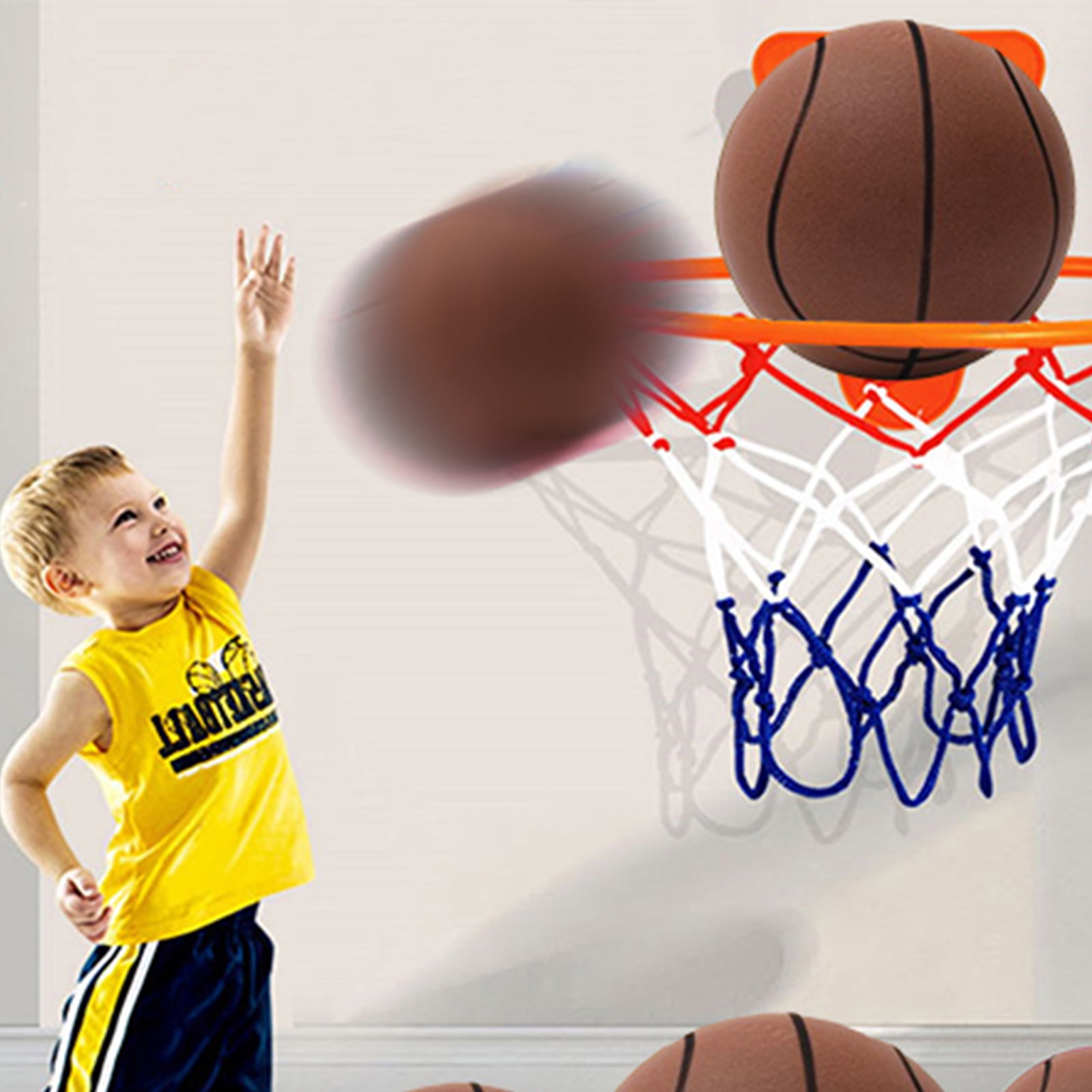 YIFAEUX Silent Ball Low-Noise Training Basketball Lightweight Exercise Ball Sports Equipment for Indoor Outdoor