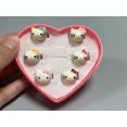 thumbnail image 1 of Anillo Sanrio de Anime Kawaii Y2k con corazón de amor rosa, caja de gatito, pulsera ajustable abierta, anillo de dibujos animados para niñas y niños, conjunto de regalo, 1 of 4