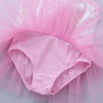 thumbnail image 6 of iEFiEL Girls Shine Dancewear Sequins Spaghetti Straps Ballet Tutu Leotard, 6 of 7