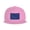 Pink, variant on Flat Bill Visor Classic Snapback Hat Alaska Flag Adjustable Baseball Cap for Men Women Navy Blue