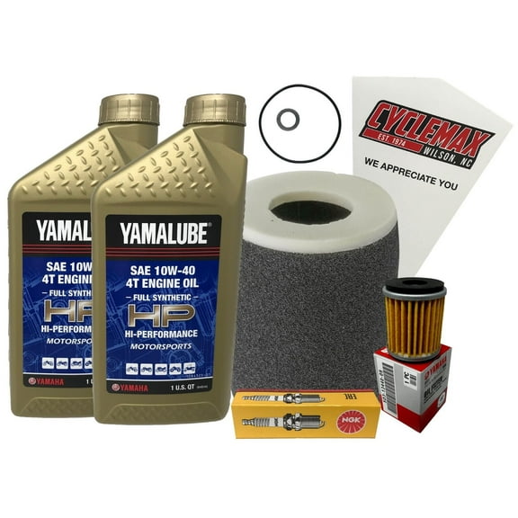 Cyclemax Full Synthetic Full Service Kit fits 2009-2025 Yamaha YFZ450R w/ S Plug