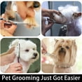 thumbnail image 3 of Dog Scissors for Grooming with Safety Round Tip,Dog Grooming Kit,Dog Shears Set,Incude Thinning,Curved Grooming Scissors and Comb for Pets.Suitable for The Right Hand, 3 of 8