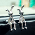 thumbnail image 3 of Cartoon Animal Car Interior Center Console Decoration Personality Room Dining Table Desk Decoration A, 3 of 6