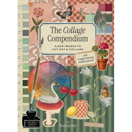 The Collage Compendium: 2 000 Images to Cut Out & Collage (Paperback)