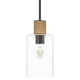 thumbnail image 2 of Hunter - Vanning 1-light Noble Bronze, Mini Pendant Light, Dimmable, Boho Style, Cylinder Shaped, for Bedrooms, Dining, Living Rooms - 13110, 2 of 7