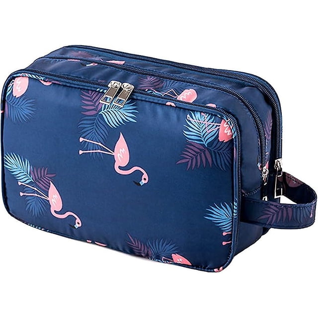 Ladies Toiletry Bag Large Travel Toiletry Bag Waterproof Cosmetic Bag with 3 Compartments