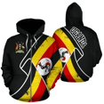 thumbnail image 5 of Sudadera con capucha africana con la bandera del país de UGANDA, sudaderas unisex con estampado 3D, ropa de calle unisex 2024, sudadera con capucha y cremallera, chaqueta informal, ropa de chándal, 5 of 5