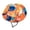 Orange,M, variant on Pet Sun Hat with Ear Holes Adjustable Chin Strap Breathable Outdoor Headwear for Cats and Small Dogs Summer Travel 16.5 Inch