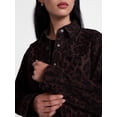 thumbnail image 6 of Scenario Women's Faux Leopard Print Jacket, Sizes XS-XXXL, 6 of 7
