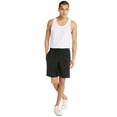 thumbnail image 4 of Athletic Works Men's and Big Men's Active Mesh Shorts, 9" Inseam, Sizes XS-5XL, 4 of 7