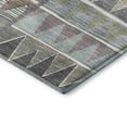 thumbnail image 3 of Addison Rugs Mayfield Premium Machine Washable Transitional Geometric Gray Rectangle Rug, 9' x 12', 3 of 6