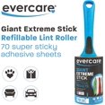 thumbnail image 2 of Evercare 617670 Home Lint Roller 70 Layer Giant Straight Handle, Sheet, Blue, 2 of 2
