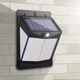 thumbnail image 4 of Irfora 140LED Luz de pared con energía solar PIR Luces con sensor de movimiento Lámpara de jardín impermeable al aire libre Luz de noche 3 modos de luz para jardín Patio Patio Valla Paisaje Patio Irfora traje de lámpara solar, 4 of 5