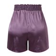thumbnail image 4 of Camisones de algodón Gibobby Cárdigan con botones pantalones cortos de manga corta morado L, 4 of 5