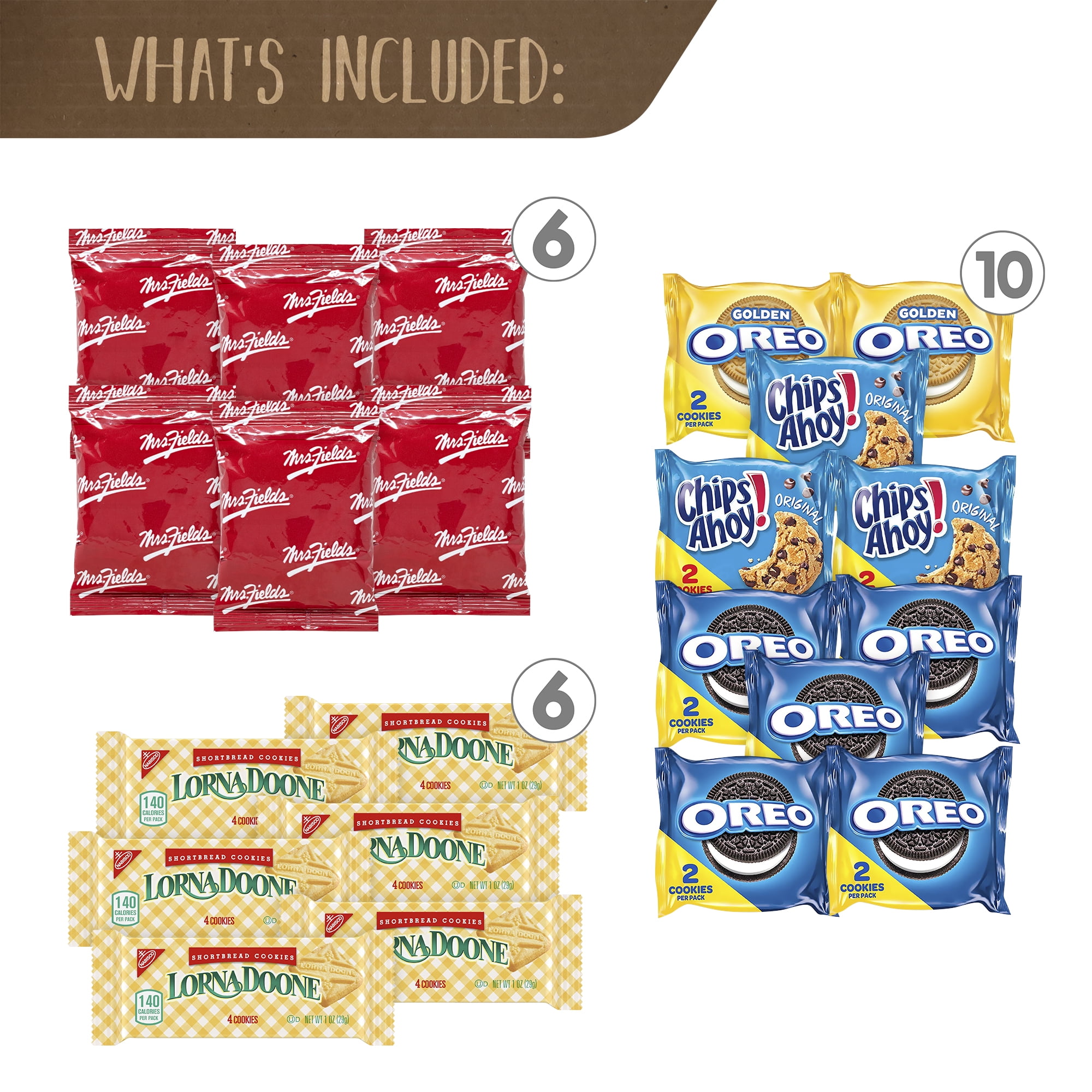 Snack Box Pros FOOD,COOKIE BOX,40 008101289362