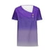 thumbnail image 4 of Fiudx Camisas de Mujer Top Informal de Primavera y Verano de Manga Corta con Cuello En V para Mujer, 4 of 5