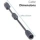 thumbnail image 3 of 2 paquetes de cable USB con cable desconectable para controlador con cable para Microsoft Xbox 360 Guitar Hero, 3 of 4