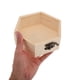 thumbnail image 2 of Caja de madera con tapa abatible, caja de madera sin terminar para guardar recuerdos con tapa de cristal, joyero de madera para decoración de bodas y hogar., 2 of 7