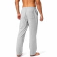 thumbnail image 4 of Mgmyaa Men's Stretchy Yoga Jogger Pants With Drawstring Elastic Waist Regular Fit Full Length Soft For Exercise Daily Wear, 4 of 8