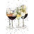 thumbnail image 3 of Beautiful wine glasses - 24"x36" canvas - Print on demand, 3 of 5