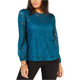 thumbnail image 1 of Blusa con cordón en la cintura Michael Kors azul mediana Pull-over, 1 of 2