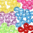 thumbnail image 4 of Set For Making Unique Items 500 Pieces/set Rainbow S Shaped Rubber Band DIY Jewelry Accessories With Elastic Buckle To Secure Jewelry, Green, 4 of 8
