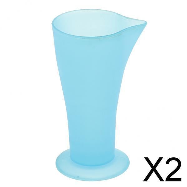 Juego de Vasos Medidores Reutilizables Fernando en Plástico 2 Piezas