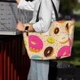 thumbnail image 7 of Naloa Donuts Large Capacity Beach Bag, Waterproof Sandproof Beach Swim Pool Bag Tote Bag for Women, 7 of 7