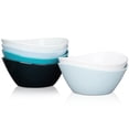 thumbnail image 2 of Porcelain Bowls Set, 9 Ounce Small Ceramic Bowls for Cereal, Soup, Salad, Pasta, Rice, Ice Cream 6 Pack Colorful Cereal Bowls Microwave Dishwasher Safe, 2 of 9