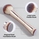 thumbnail image 5 of Brochas de maquillaje MAANGE Foundation, 2 unidades, doble punta, color dorado, 5 of 7
