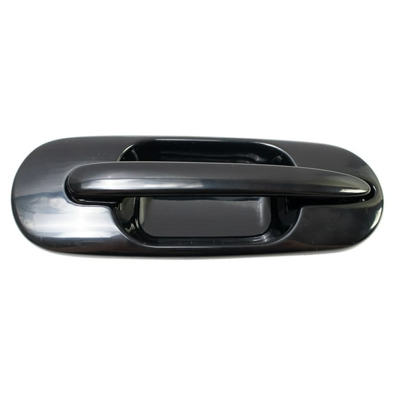 TRQ Rear Outer Black Door Handle Passenger Side RH RR for 97-01 Honda CRV CR-V DHA48817