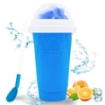 thumbnail image 1 of Hoinvaet® Magic Slushy Maker Squeeze Cup Slushie Maker, máquina para hacer batidos de leche caseros, taza refrescante para exprimir, hazlo tú mismo para todos (azul), 1 of 5
