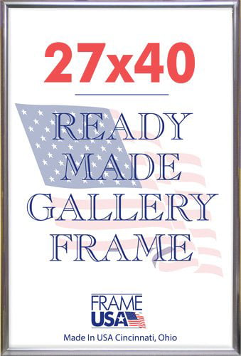 27x41 Poster Frame Pack of 6 Gold Black Silver Clear
