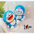 thumbnail image 3 of Peluche de Doraemon Kawaii de Anime, muñeco de peluche suave, figuras de Anime, muñecos de Doraemon, regalos de cumpleaños para novias y niños., 3 of 6