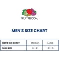 thumbnail image 3 of Fruit of the Loom mens 12 Pair Pack Dual Defense Cushioned Casual Sock, Black, 6-12, 3 of 4