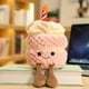 thumbnail image 5 of Juguete de peluche con forma de pastel, juguete de peluche con forma de pastel de cumpleaños, juguete de peluche de dibujos animados, juguete de peluche para niños, diseño revolucionario, 5 of 10