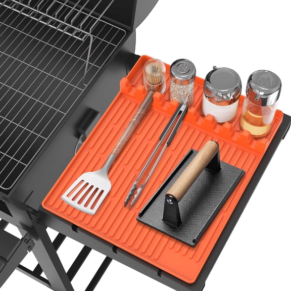 DNEKSEIK 16 in x 11.5 in Grill Mats with Flame Resistant