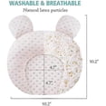 thumbnail image 2 of Muitar Soft Baby Pillows Unisex Newborn Head Shaping Infant Support Sleeping Head Pillows With Bear Ears (FMY), 2 of 5
