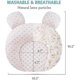 thumbnail image 2 of Muitar Soft Baby Pillows Unisex Newborn Head Shaping Infant Support Sleeping Head Pillows With Bear Ears (FMY), 2 of 5