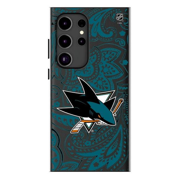 Keyscaper San Jose Sharks Paisley Galaxy Magnetic Bump Case